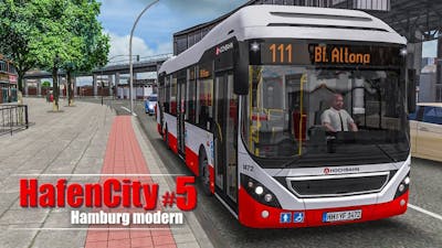 OMSI 2: Hamburg HafenCity #5 - Angekommen in ALTONA mit dem VOLVO Hybridbus! | BUS-SIMULATOR