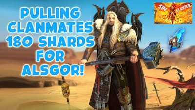 Pulling Clan mate Ancients for Alsgor! - Raid Shadow Legends #raidshadowlegends