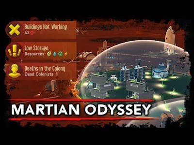 [Surviving Mars] Martian Odyssey [Timelapse] P1
