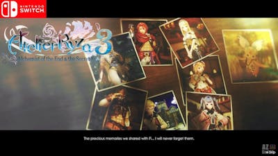 Atelier Ryza 3 :Alchemist of the End  the Secret Key Ultimate Edition Prologue Movie