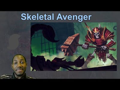 Skeletal Avenger | My boy is hungry.