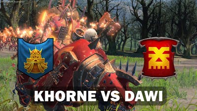 Khorne vs Dawi - Total War Warhammer 3