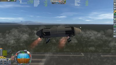 KSP Breaking Ground - A basis for a VTOL SSTO