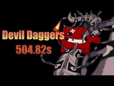 Devil Daggers 500s run. Pink run. No shotgun tech.