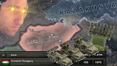 THIS ONE DIVISION KILLED 1 MILLION MEN - Hungary Hearts of Iron 4 Multiplayer