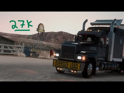 Trucking for 27k (American Truck Sim Utah)