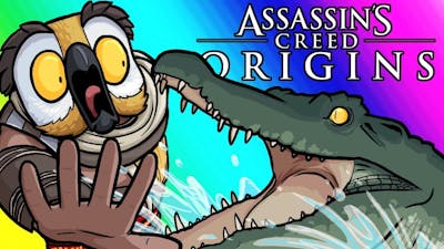 Assassins Creed Origins Funny Moments - Conquering the Seas!