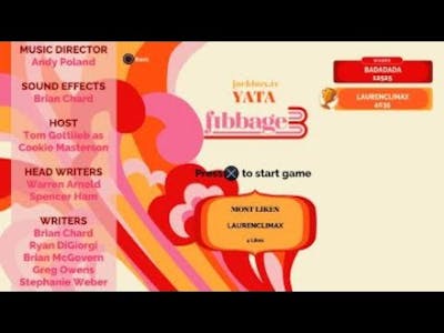 The Jackbox Party Pack 4: Fibbage 3 with Devil_Travis
