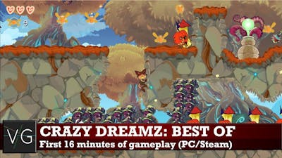 Crazy Dreamz: Best Of (PC/Steam) - first 16 minutes of gameplay. No commentary.