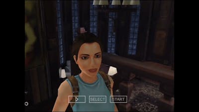 Tomb Raider Anniversary Croft Manor Game Play