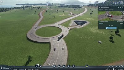 Relaxing bus and train traffic in Transport Fever 2