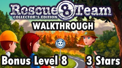 Rescue Team 8 - Collectors Edition - Bonus Level 8 - 3 Stars (Walkthrough)