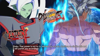 DRAGON BALL FighterZ Ultra Instinct Goku Special Partner Interactions  End Quotes Season 3