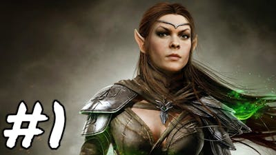 Elder Scrolls Online 2022 | Playthrough PART 1 - Dark Elf Sorcerer Gameplay (No Commentary)