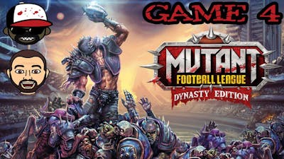 Game 4 | Leaveland Burns | Mutant Football League Dynasty | Ep 4 | Crazy Town Gaming