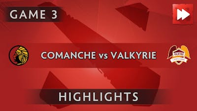 Comanche vs Valkyrie eSports Gaming [Game 3] ProDotA Cup Series by Azubu.tv - Dota Highlights
