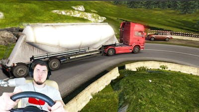 ПОВОРОТ НЕ ТУДА -  Scania Truck Driving Simulator