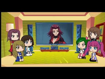 Gacha Yu-Gi-Oh! Past Girls React Part 2 - 5Ds