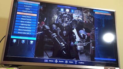Space Hulk: Deathwing Enhanced Edition gameplay recorded on cellphone