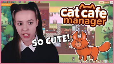 this cozy cat game is exactly what i needed // Cat Cafe Manager