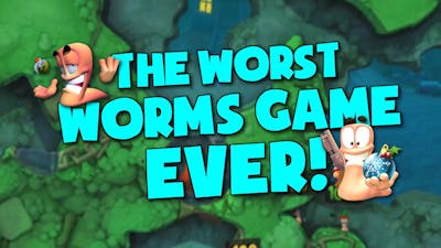 THE WORST WORMS GAME EVER! (Worms Revolution - Funny Moments)