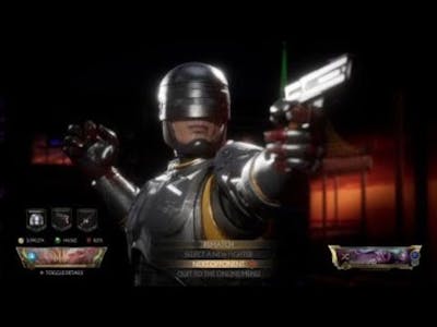 Mortal Kombat 11 Aftermath: Mk11 Is Freaking Out!! (Robocop Game Play)
