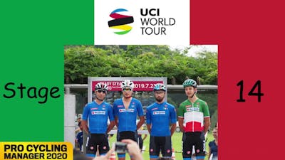 Missed the Podium again | UCI World Tour #14 | Pro Cycling Manager 2020