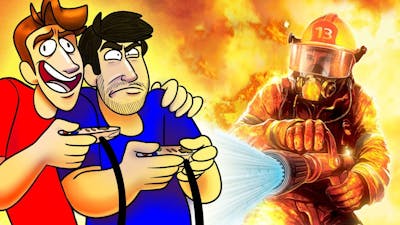 SuperMega Plays REAL HEROES: FIREFIGHTER