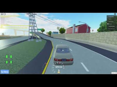 from blue house to stadium in highway ride 2