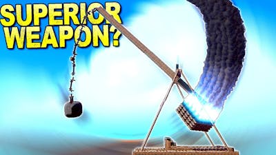 Is This Trebuchet The Superior Glitch Weapon?  - Trailmakers Gameplay