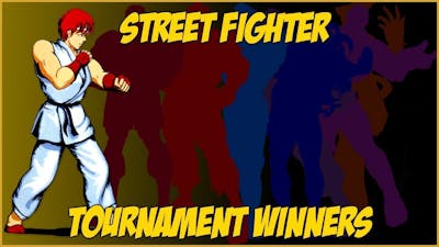 Street Fighter tournament winners according to story canon (Re-upload from 2021)
