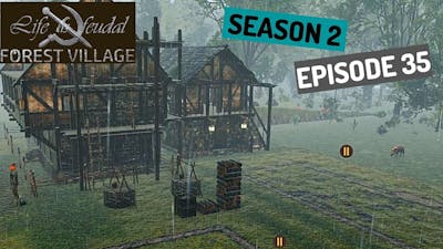 Hunting Animals &amp; New House - Life is Feudal: Forest Village - (Season 2) Ep. 35