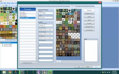 RPG Maker VX Ace Video Tutorial EP15: TileSets Overview/Making