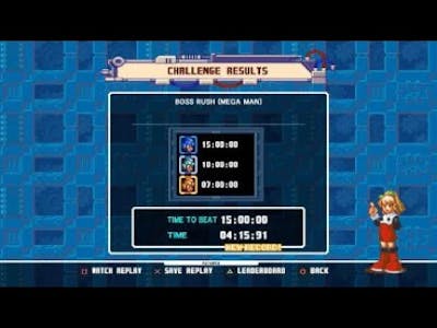 Mega Man Legacy Collection 2 -MM9 Boss Rush (Megaman)- by Azraelka