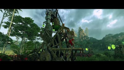 Battle on the Isle of the Crimson Skull | Total War Warhammer II epic cinematic movie
