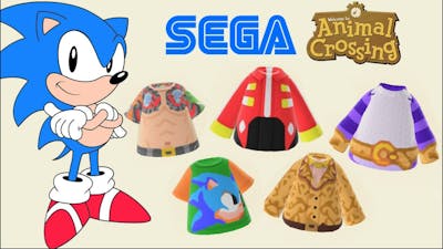 Sega Codes for New Horizons! (Sonic, Yakuza, Hatsune Miku and more!)