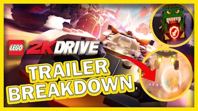 LEGO 2K Drive Reveal Trailer FULL BREAKDOWN #LEGO2KDrive
