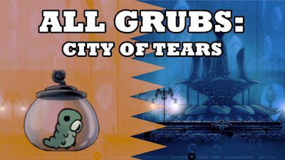 ULTIMATE Grub Guide | City of Tears 【Hollow Knight】