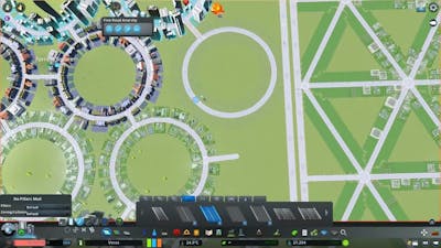I used Geometry to Make This City in Cities Skylines | Sunset Harbor | Airports DLC Green Cities 3.4