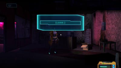 Mini gameplay of Sense - A Cyberpunk Ghost Story