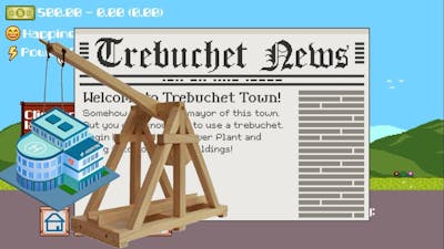 LAUNCH THE BUILDING | Trebuchet Town