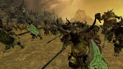 Nurgle vs ogre kingdoms warhammer 3 cinematic battle