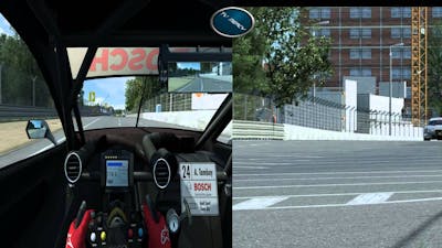 RaceRoom  DTM Experience Norisring(Cockpit &amp; TV Kamera)