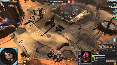 Dawn of War 2 Retribution 1v1 - Force Commander vs Chaos Lord - Dropped
