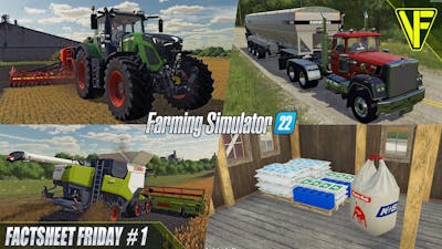 Mack, K+S, Claas &amp; More! Farming Simulator 22 Factsheets #1!