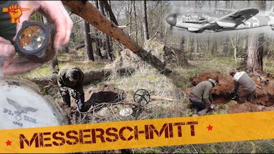 Buried Luftwaffe Equipment found 80 years later!