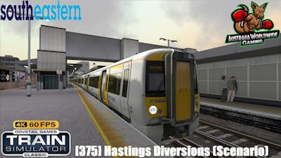 [375] Hastings Diversions (Scenario) South London Network : Train Simulator Classic IN 4K 60FPS