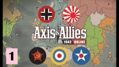 Axis &amp; Allies 1942 Online: Community Game #1 - Round 1: It begins!