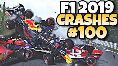F1 2019 CRASHES #100
