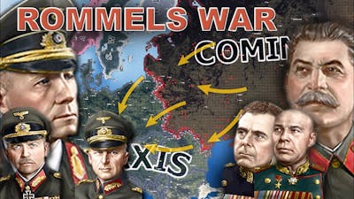 Can Rommel win WW2? - Hoi4 Timelapse